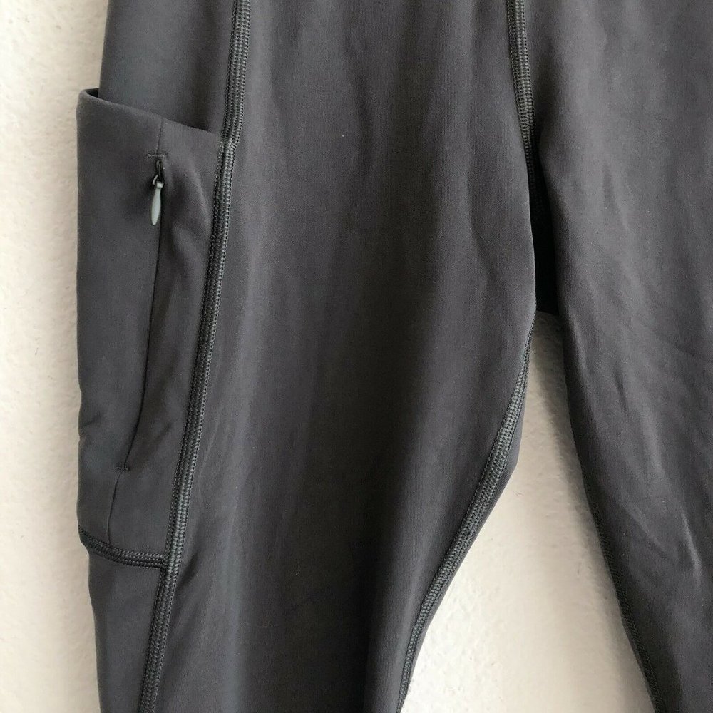 ATHLETA Leggings High Rise Gray Stash Pockets M - Picture 4 of 10